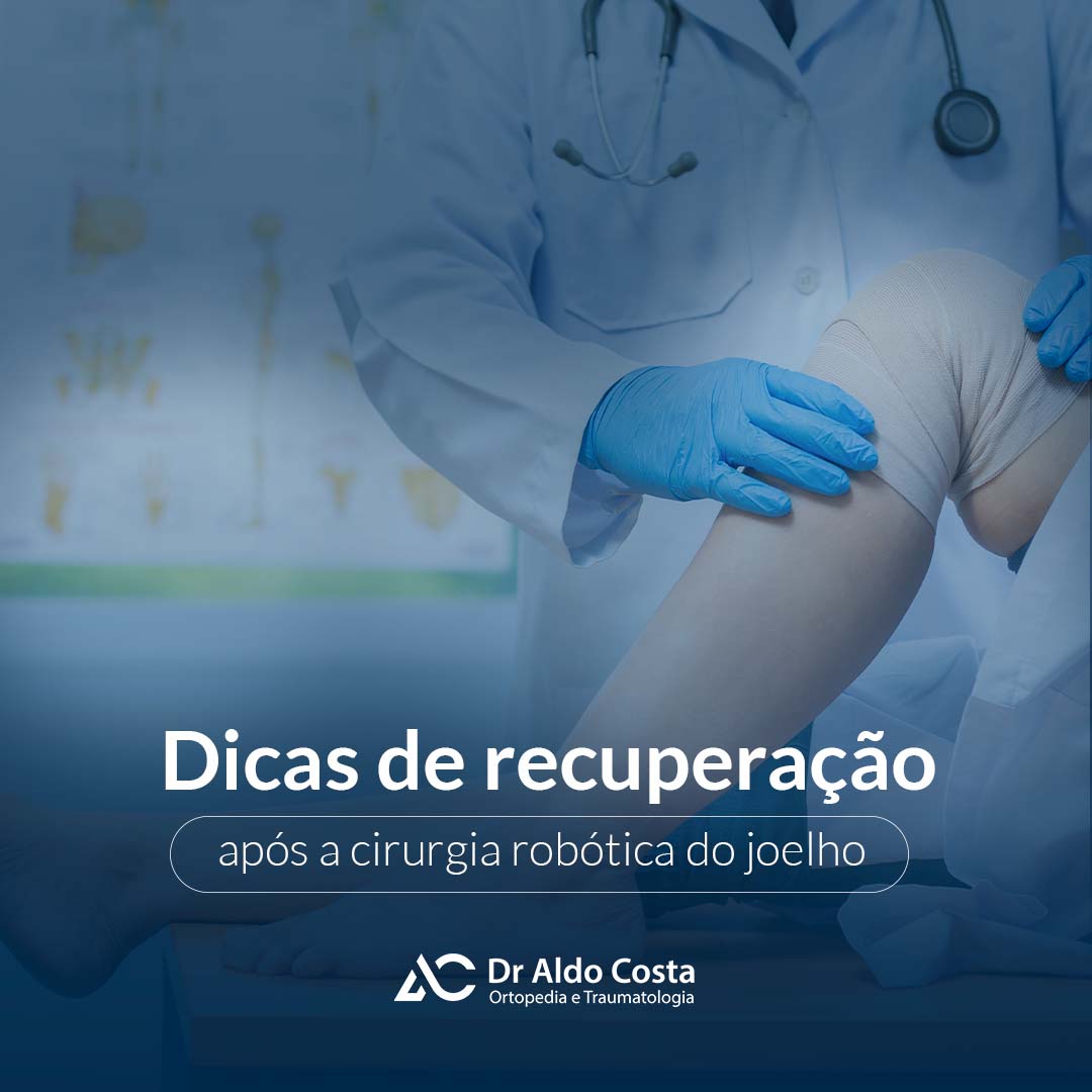 Imagem ilustrativa da notícia: Dicas de recuperação após cirurgia robótica do joelho